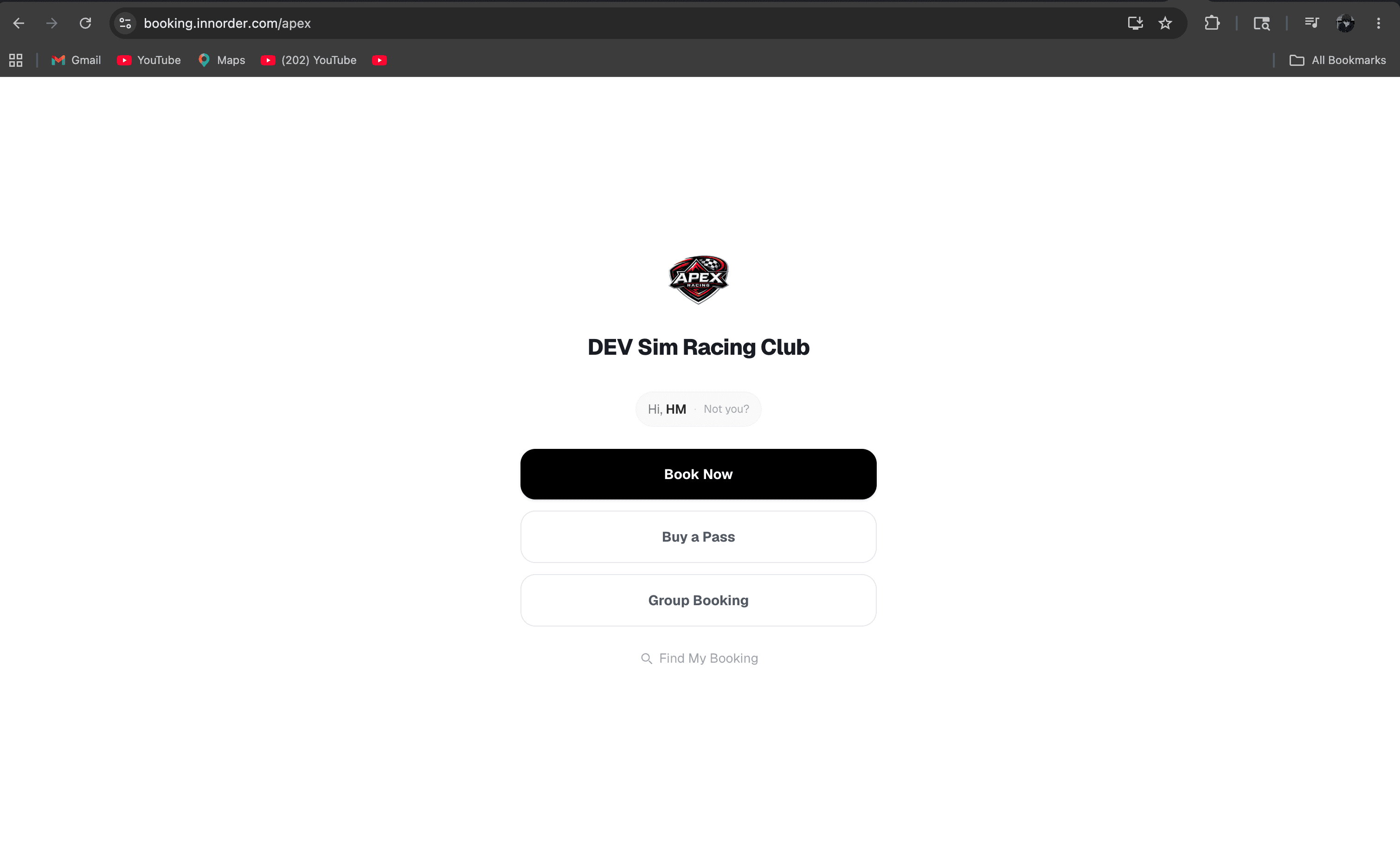 Booking Platform — Online Reservation System screenshot 1
