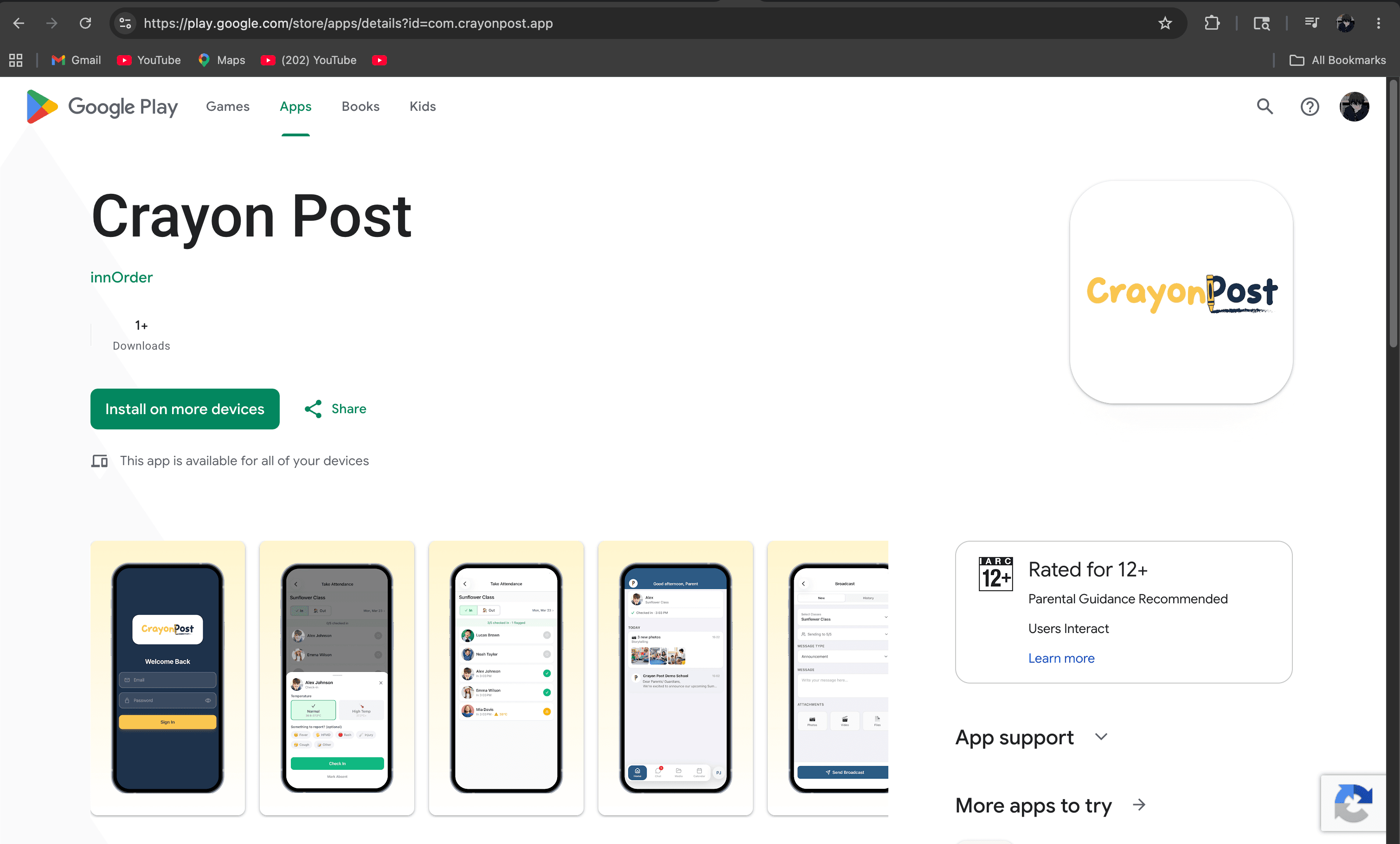 Crayon Post Mobile App screenshot 2