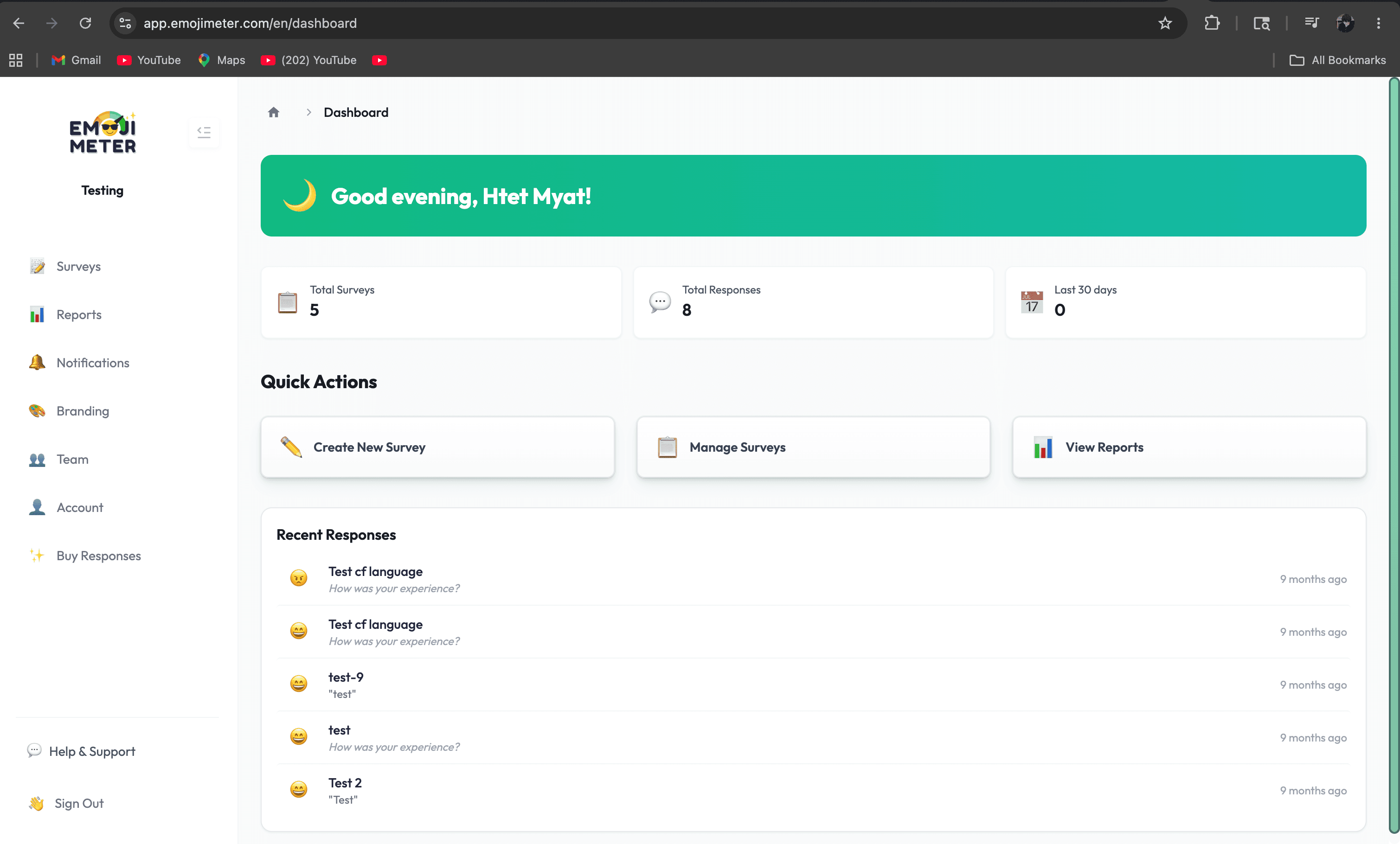 Emojimeter — Customer Feedback SaaS screenshot 3