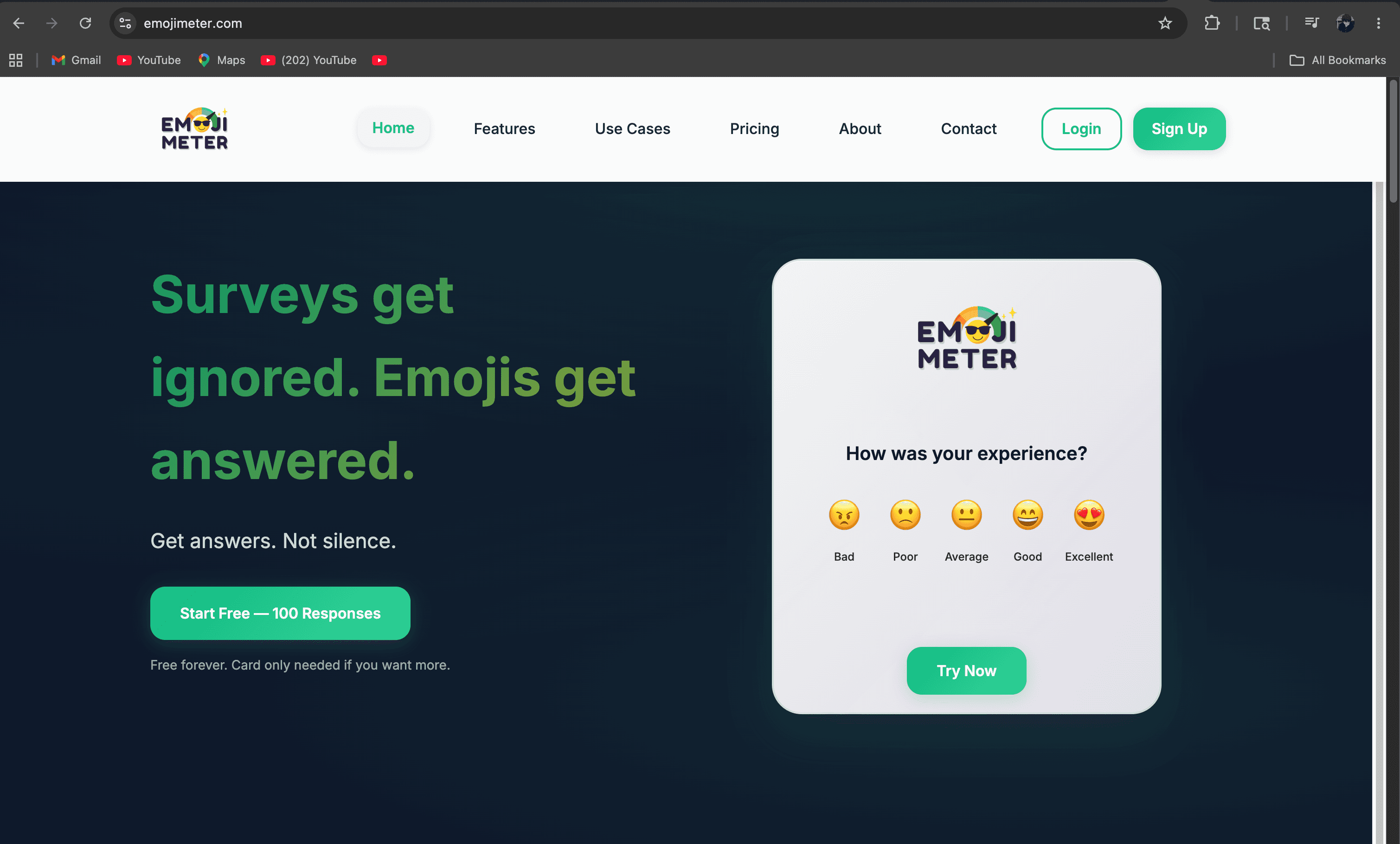 Emojimeter — Customer Feedback SaaS screenshot 1